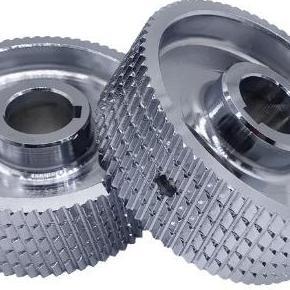 TERMURAH - Roda Feeder 140x35x50 Gear Besi mesin Moulding kayu 140 x 35 x 2" Inch