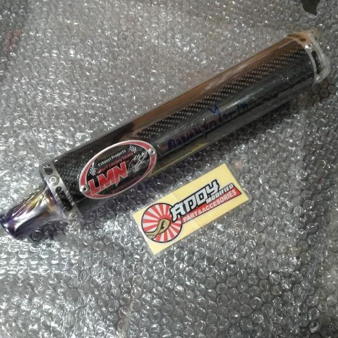TERBARU - SILENCER KNALPOT LMN CARBON KEVLAR ORIGINAL THAILAND
