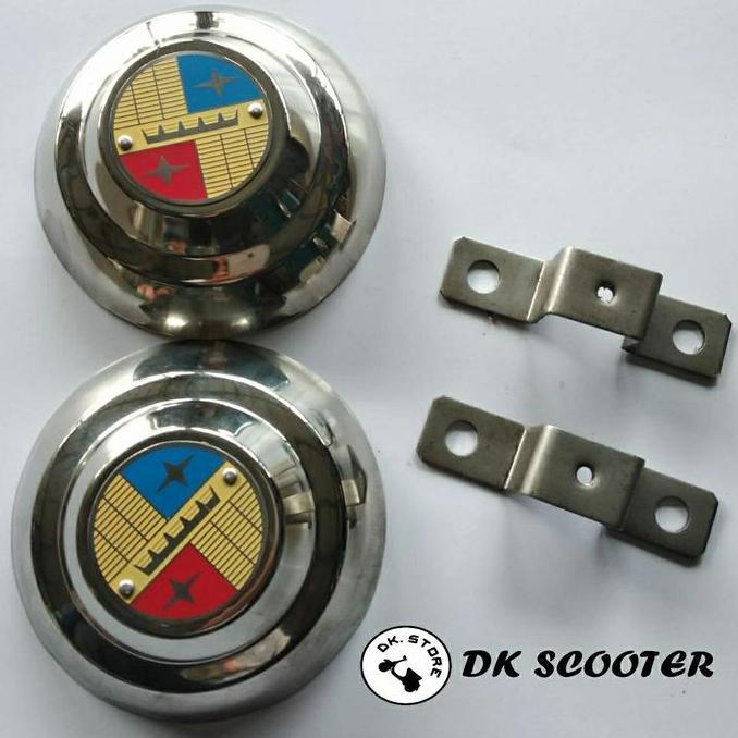 Vespa wheel dop vbb vnb vba ring 8 model kerajaan crown murah