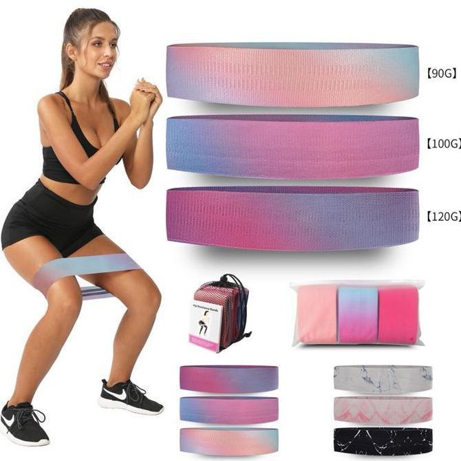 Fitme KK-499 Tali Stretching Hip Resistance Bands untuk melatih otot Kaki Paha
