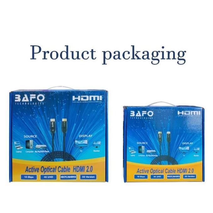 Kabel HDMI V2.0 Fiber Optic 4K 3D ARC 50 Meter bAFO
