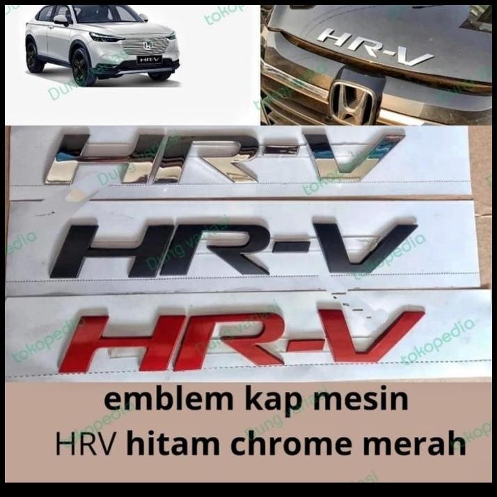 DISKON EMBLEM KAP MESIN HOOD HONDA HRV 2016-2024 