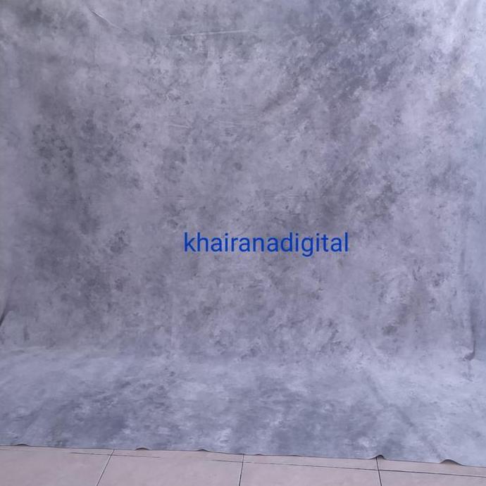 Kain Background Backdrop Studio Foto Abstrak Abu soft 3x2.5