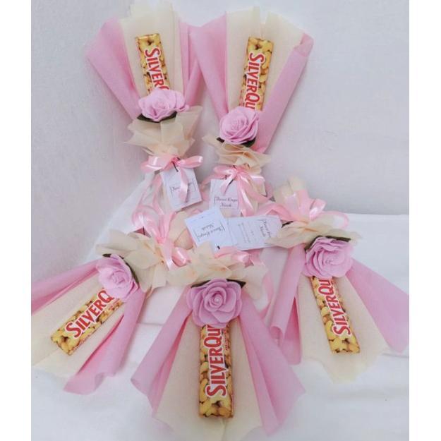 Terlaris ( Silverqueen kecil ) Bucket Coklat Mini