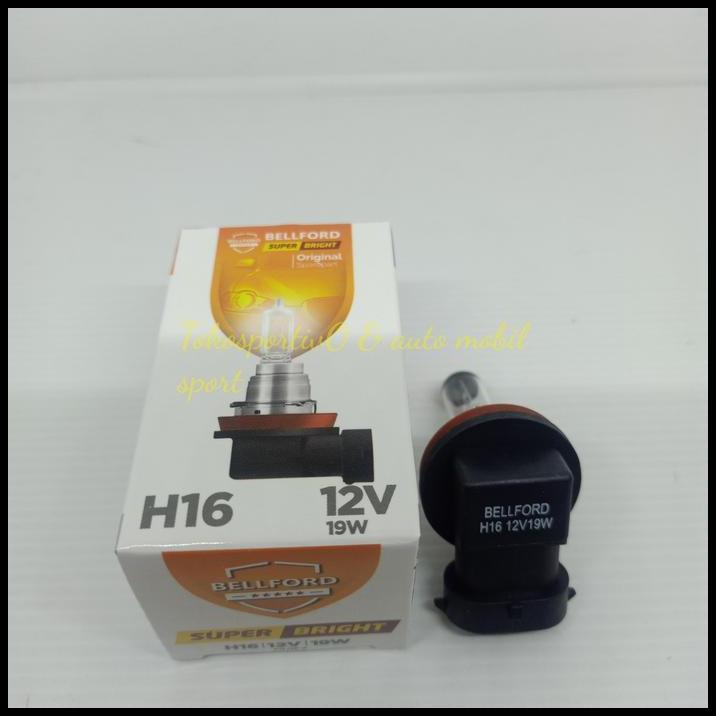 TERBARU LAMPU BOHLAMP H16 12V 19W HALOGEN LAMPU FOGLAMP KABUT H16 MOBIL 
