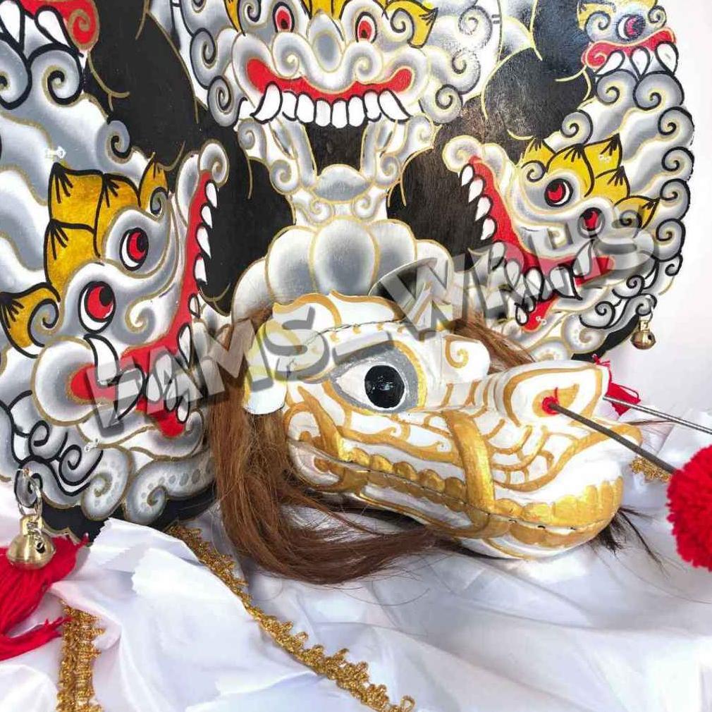 Barongan Telon Vip Ukuran 22 Full Kayu Barongan Caplokan Kayu Fm -28