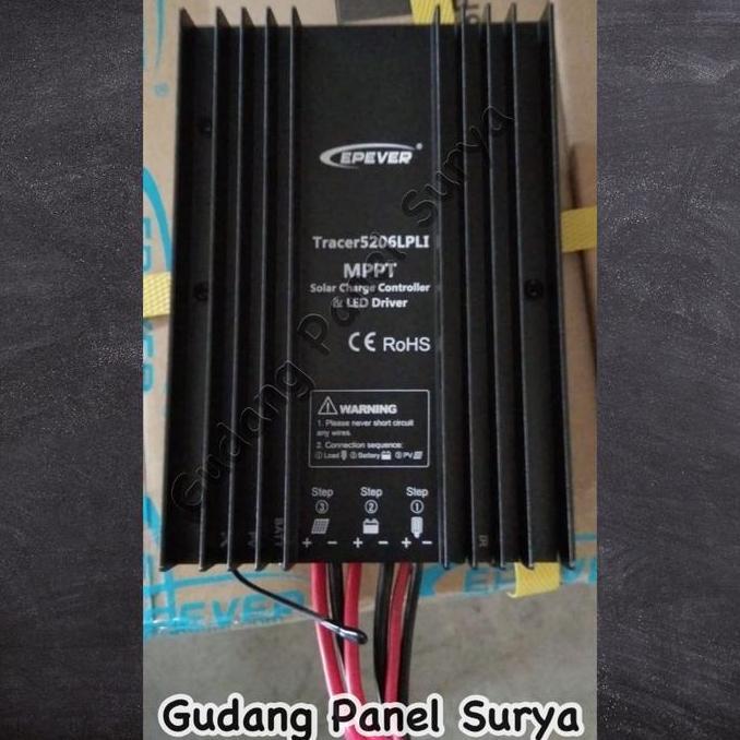 Solar Charge Controller SCC MPPT 20A EPEVER TRACER 5206LPLI 5206 LPL