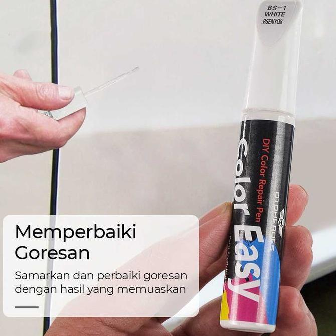 GAIZINPO Spidol baret mobil compound penghilang baret helm body motor kasar scratch remover Putih hi