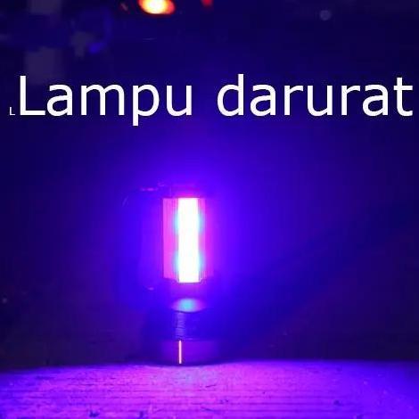 SWASAGARA Senter LED Super Terang Jarak Jauh Senter Camping Jumbo Multifungsi Waterproof Power 8000 