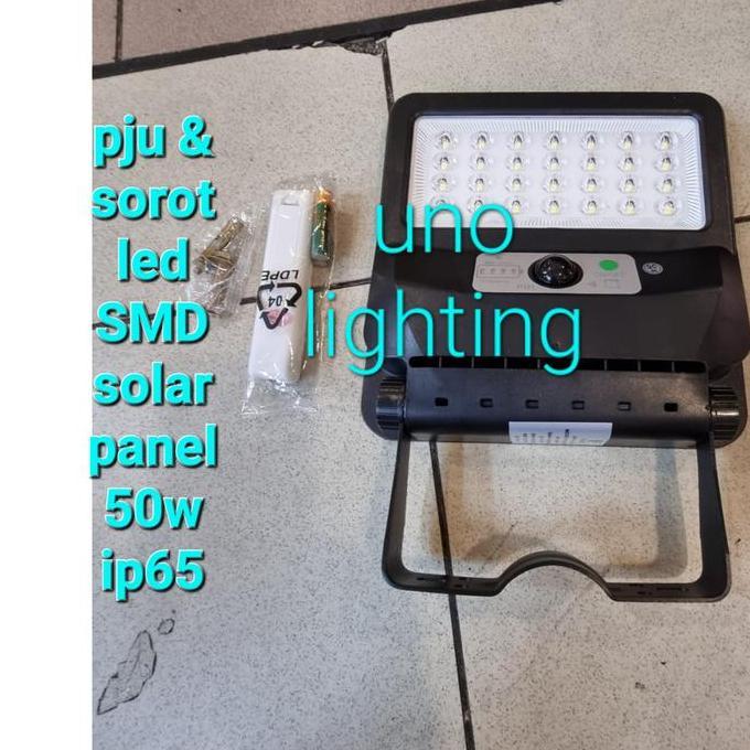 pju led solar cel panel surya 100 watt 100w jalan led tenaga surya 100