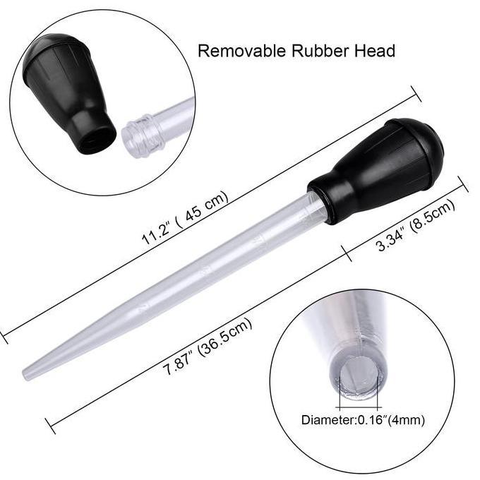 VIWIUWIU Sedot Kotoran Aquarium Pengubah Air / Alat Siphon Aquarium / Vacuum Sedot Kotoran Ikan