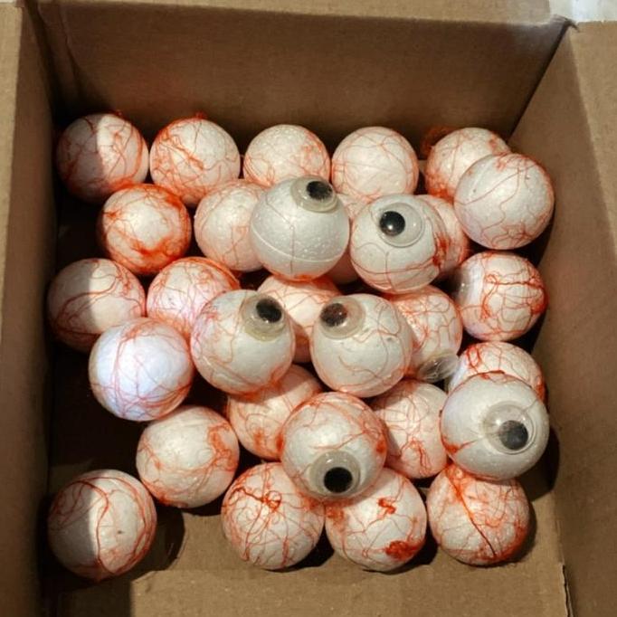 Bola mata palsu mainan dekorasi halloween