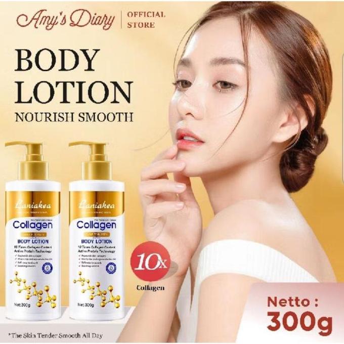 DIKARTELLA Lotion pemutih badan dengan 10x collagen DL