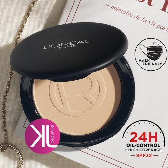 NEW TERBARU Loreal Infallible Oil Killer High Coverage Powder SPF 32 PA+++ Bedak Padat [terbaik][ter