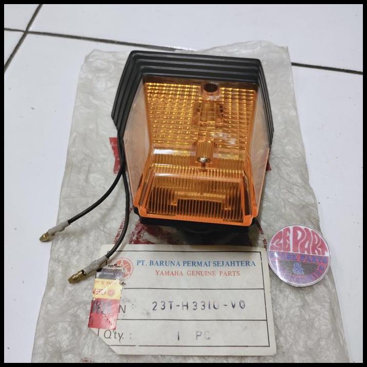 TERLARIS LAMPU SEN DEPAN V80SS V80 SDX ROBOT DEPAN KIRI ORI YAMAHA 