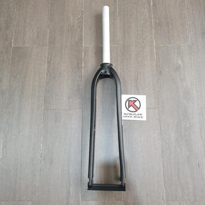 FORK RIGID ALLOY OVERSIZE RAZE 27.5"/29"/700C BLACK ORIGINAL DAN TERPERCAYA