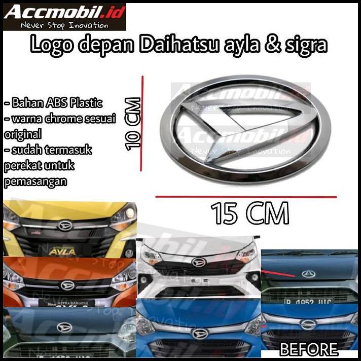 TERBARU LOGO DEPAN DAIHATSU SIGRA PENGGANTI LOGO DEPAN SIGRA