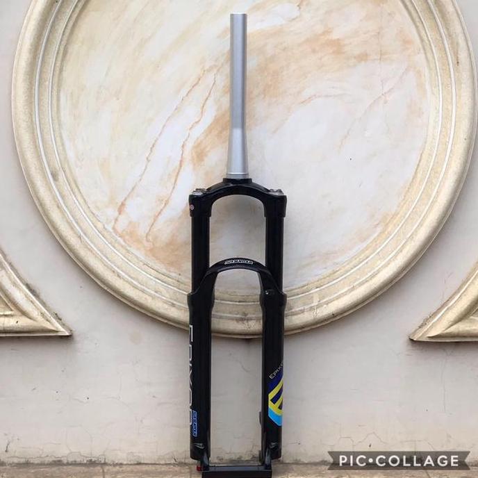 FORK SUNTOUR EPIXON 27.5 QR TAPPER GLOSSY BLACK ORIGINAL DAN TERPERCAYA
