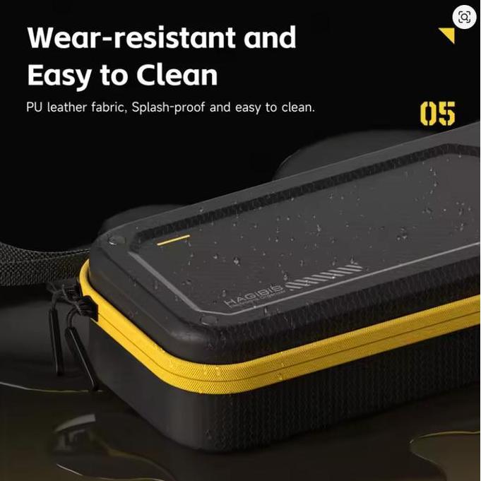 HAGIBIS ELECTRONIC ORGANIZER TRAVELING CASE BAG EVA HARDSHELL PU PORTABLE CARRYING POUCH FOR MOUSE C