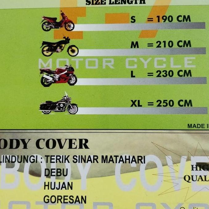 Promo Body Cover / Sarung Motor Honda CB150 Verza Diskon