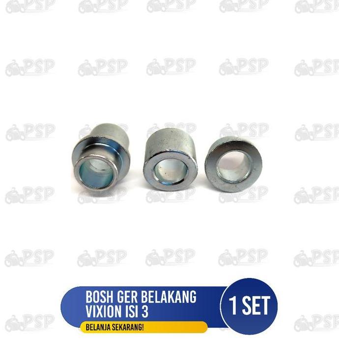 Promo Bosh Ger Belakang Vixion (Harga Per Set Isi 3) - Bos Bosch Napgir Nap Gear Gir Roda Belakang Y