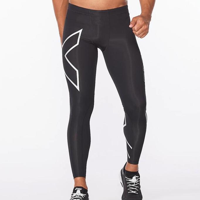 Celana Training 2Xu Core Compression Tights Black Ma3849Bbs