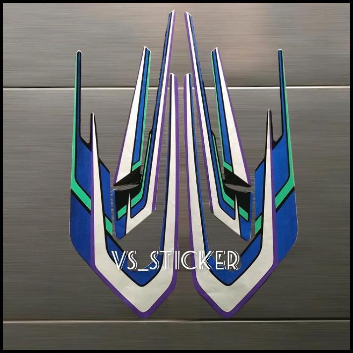 DISKON STRIPING STICKER LIST STANDART MOTOR RX S RX SPESIAL 1994 MOTORCYCLE AKSESORIS 