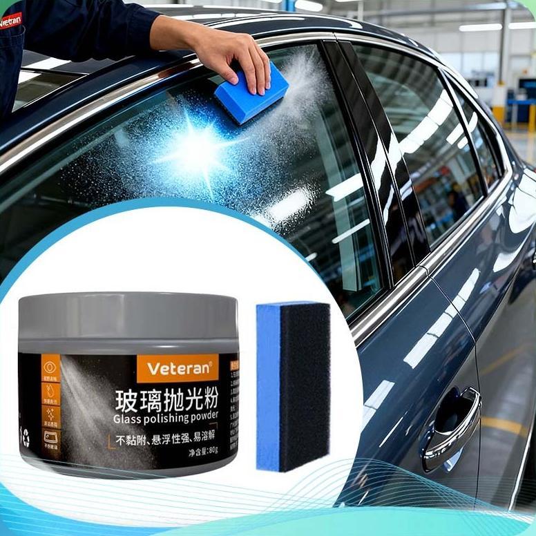 HOT DEALS 80g Penghilang Gores Kaca Mobil Poles Kaca Mobil Baret Goresan Kaca Mobil Cerium Oxide Pen
