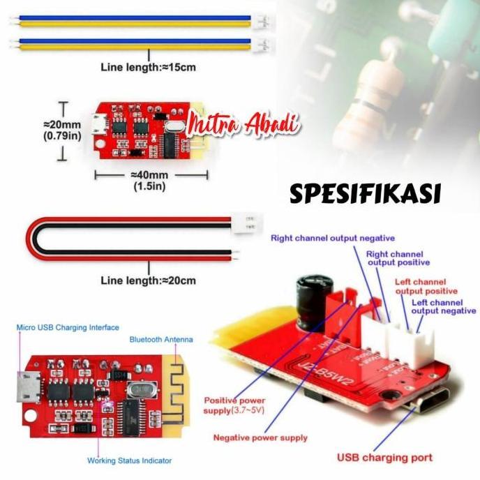 DW-CT14 Mini Stereo Bluetooth Power Amplifier Board
