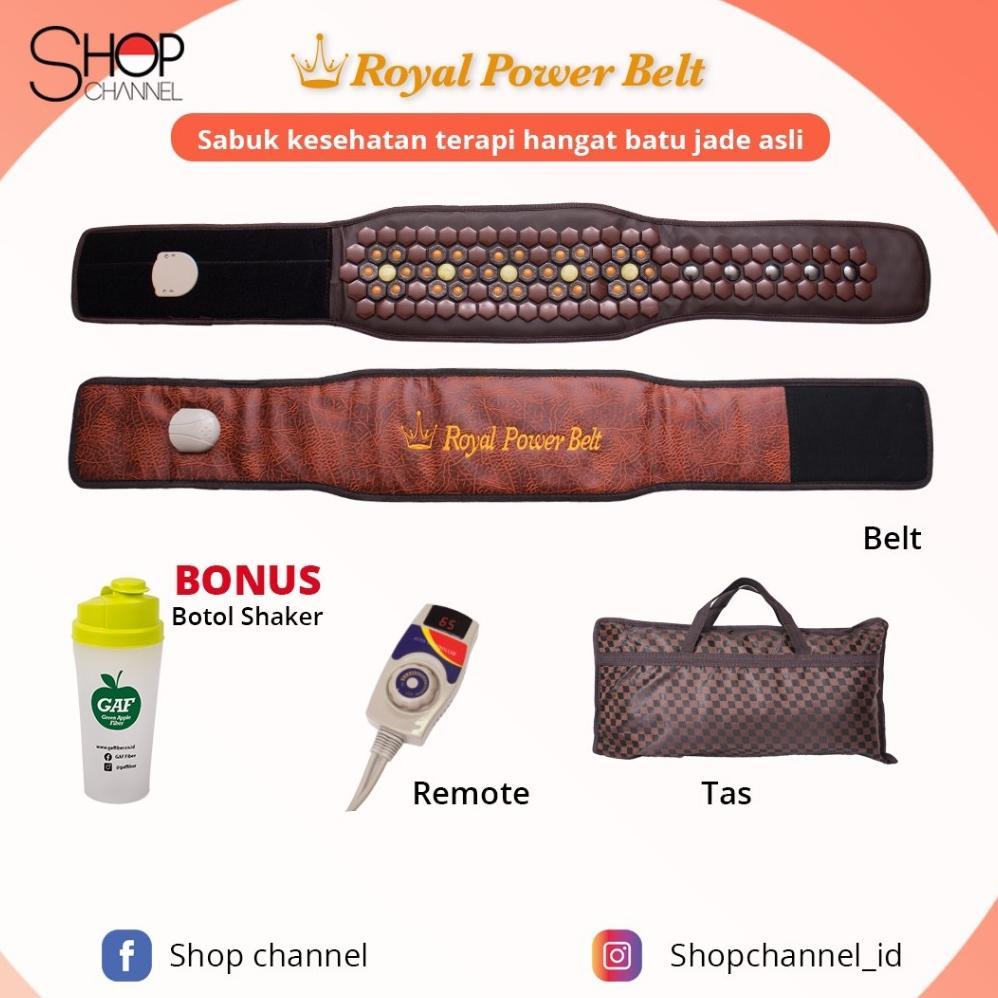 BESTPROMO Royal Power Belt 109 Batu Kesehatan Terapi Pinggang Punggung dan Melancarkan Peredaran Dar