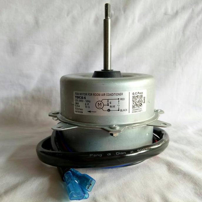 TERMURAH - IN JAYA21 Fan Motor Outdoor YDK36-6R Untuk AC China