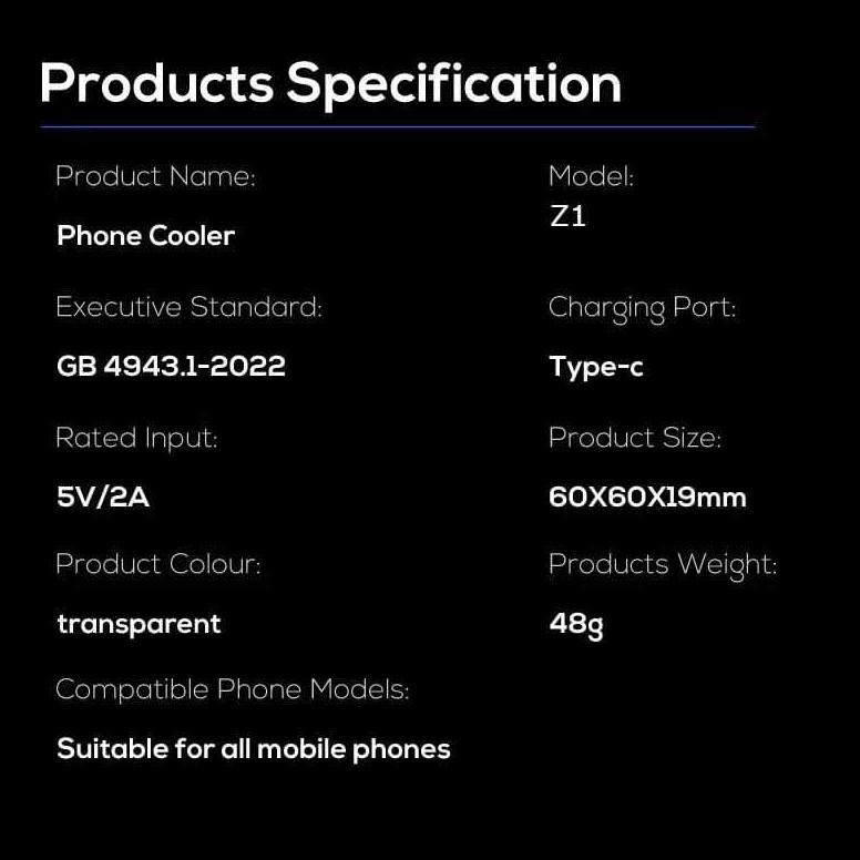 FREE ONGKIR MEMO NEIKU Z1 PHONE COOLER HP HANDPHONE HAND PHONE PENDINGIN HP GAMING UNIVERSAL FANCOOL