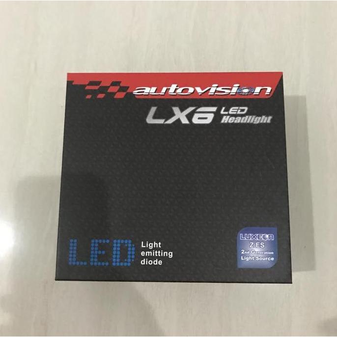 LED H7 Autovision LX6 6000K Garansi 1 Tahun