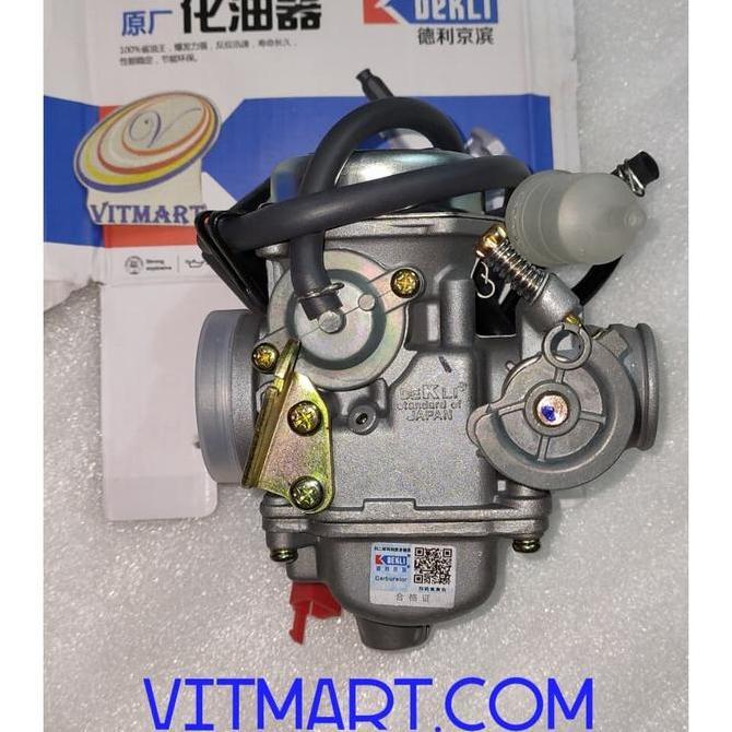 PROMO - Karburator DEKLI GY6 utk Kymco Trend & Metica 125cc PD24J CARBURETOR