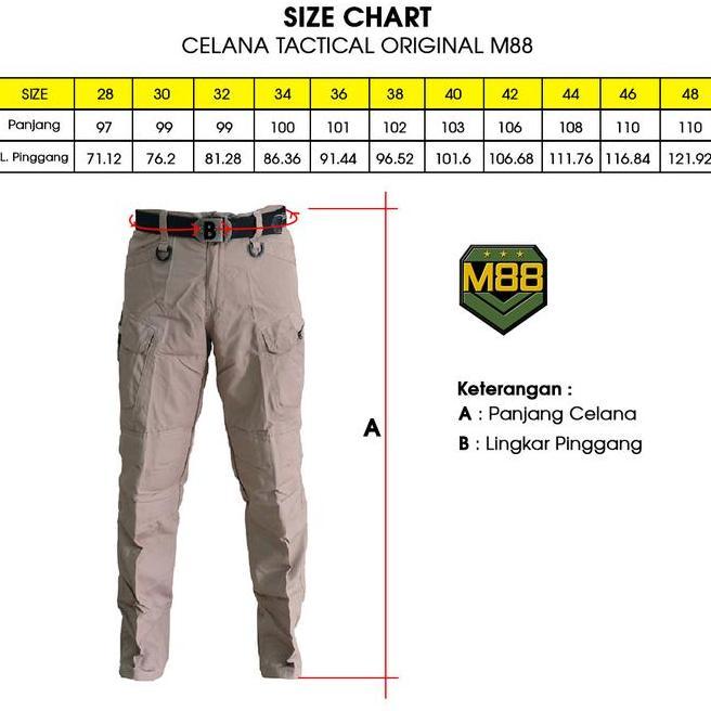 Celana Tactical Celana Panjang Cargo Best M88 / Quality