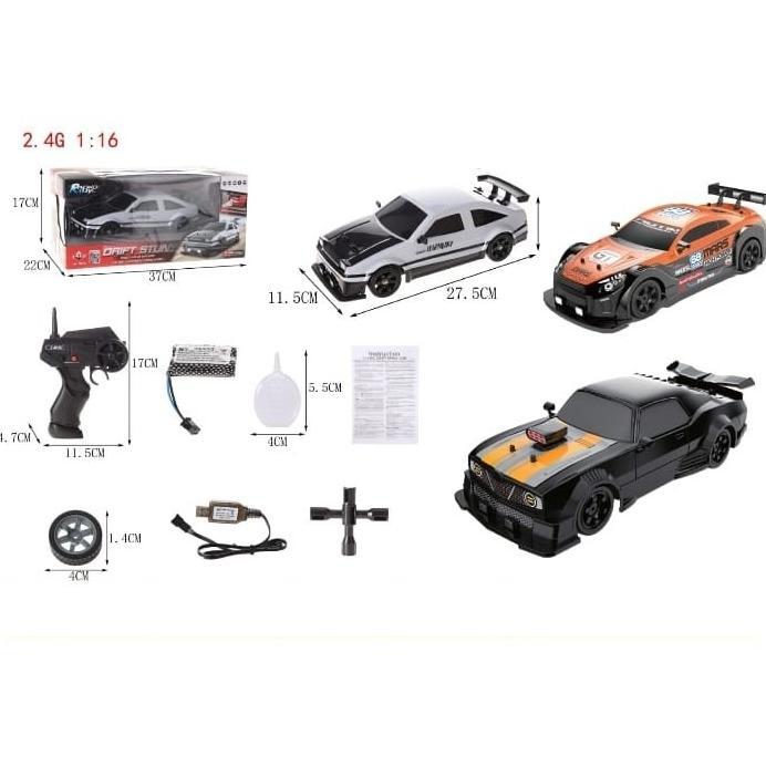 BEST SELLER MAINAN ANAK MOBIL BESAR RC DRIFT 4WD PROPO MOBIL REMOTE CONTROL RACING SKALA 1:10 2,4GHZ