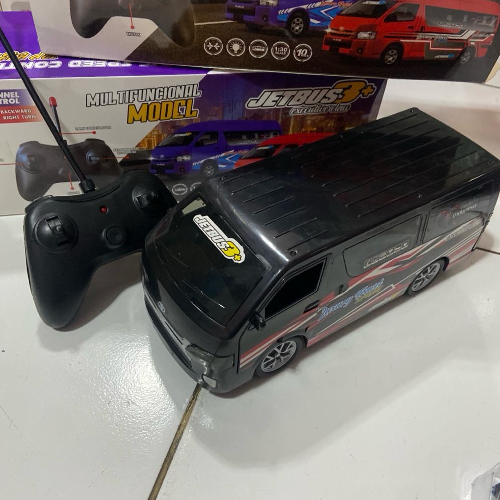 BEST SELLER MOBIL REMOTE CONTROL HIACE TRAVEL CAR RC BASURI TELOLET MAINAN MOBIL RC
