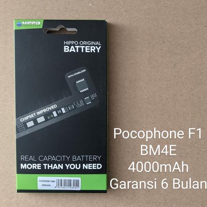 Baterai Pocophone F1 HIPPO [BM4E]