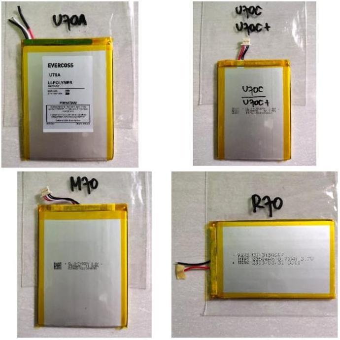 Batre tablet tab evercoss u70a / u70c / u70c plus / m70 / r70 ori