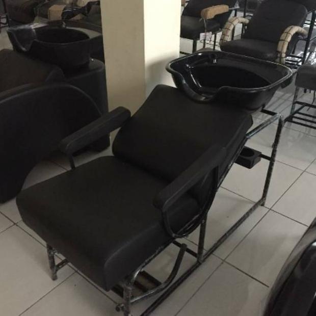 NEW Washbak Keramas Rangka Besi/Kursi Keramas Salon/Barbershop [terbaik][terlaris]