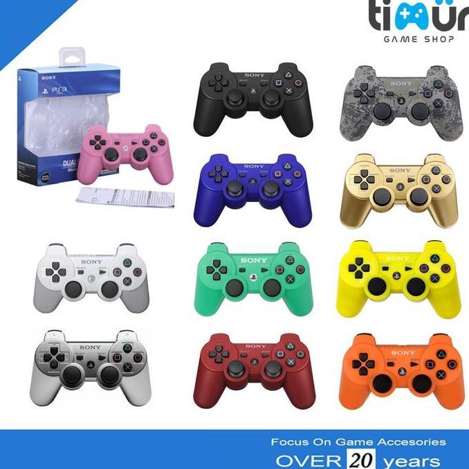 Stick Stik PS3 PC Laptop Wireless Original Pabrik Warna