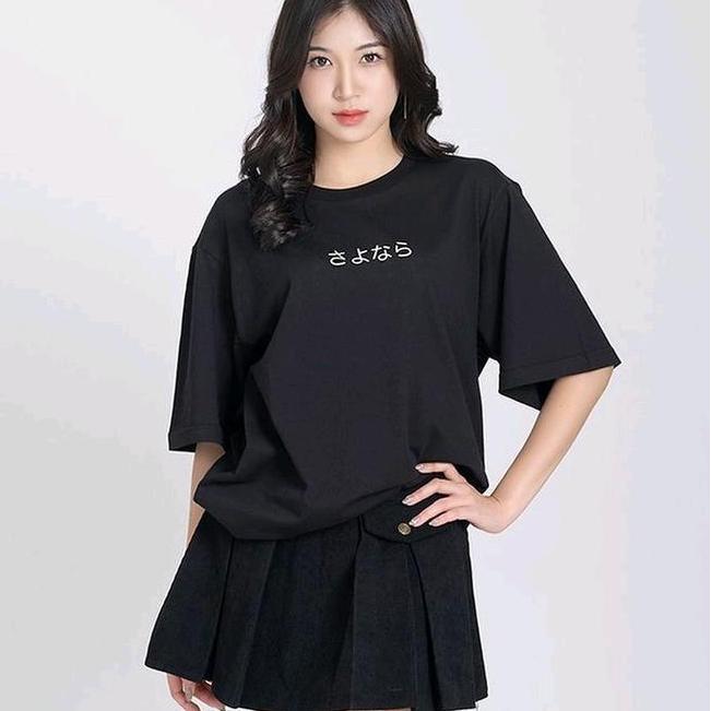 Kaos Tshirt Wanita Distro Free Jkt48 Hitam Shani Birthday 2023 Pc