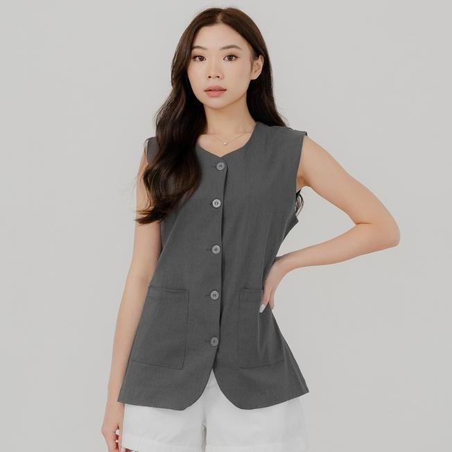 Foxquinn - Claire Foxquinn Claire Vest Top Blouse Wanita