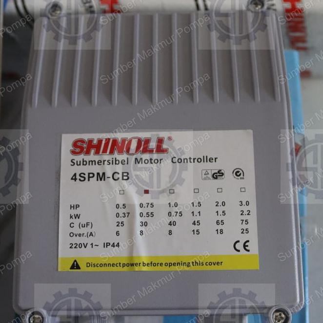 Pompa Satelit 4 Inch 0.75 Hp 0.55 Kw Shinoll Submersible Pump