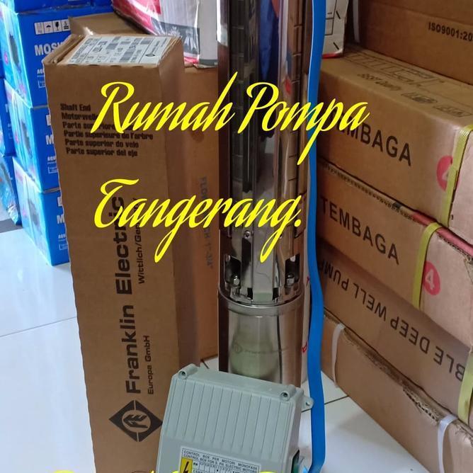 Pompa Satelit Franklin 1.5Hp Debit 5 Kubik/Jam Plus Kabel 50 Meter.