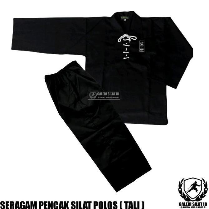 Terbaru Seragam Pencak Silat Polos Model Tali - Sakral Siswa Polosan - Baju Latihan Olahraga Beladir