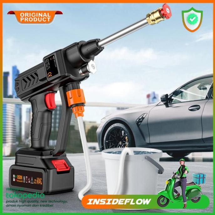 Semprotan Air Taman Cuci Mobil Motor Sprayer Hama Tanaman High Pressure Portable Otomatis