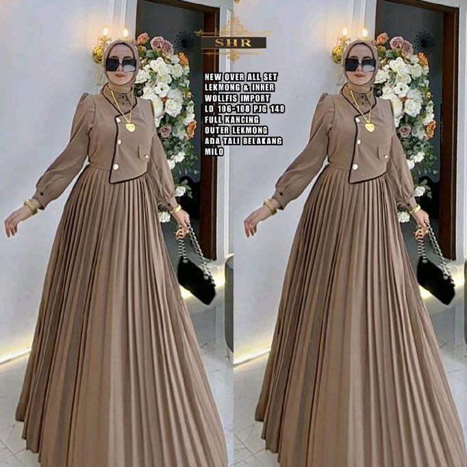 New NewReady Overall Rompi Julee Simple 1Sett 100%Ori Shr Promo Lebaran