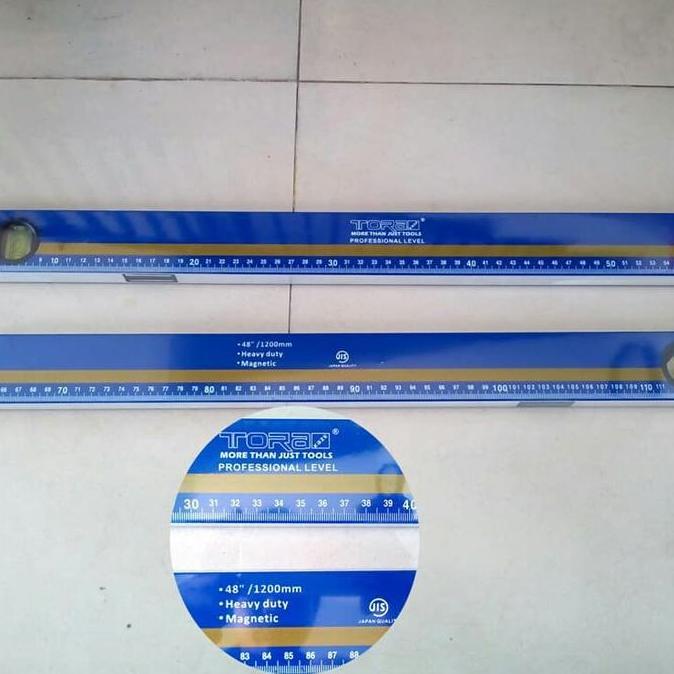 WATERPAS WATERPASS PANJANG 120CM MAGNET 48" INCH ORIGINAL DAN TERPERCAYA