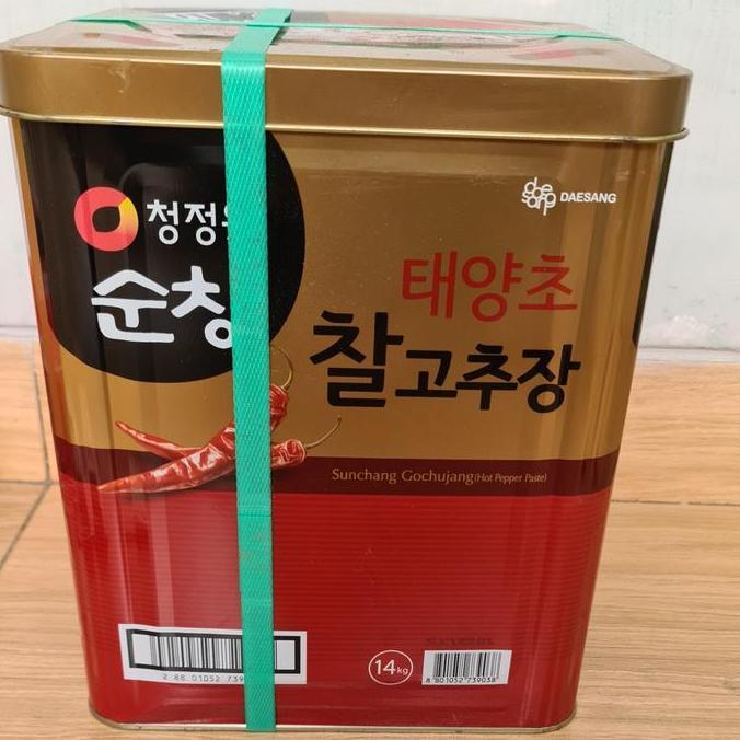 Daesang Chung Jung One Sunchang Gochujang Korea Kaleng 14 kg